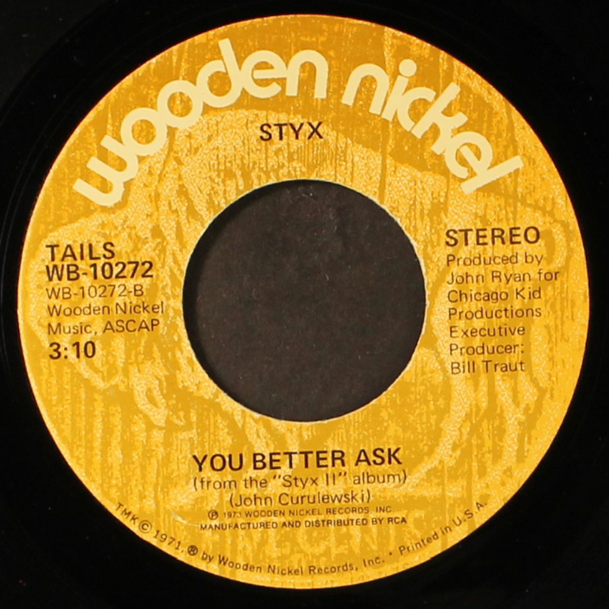 you need love / you better ask by STYX