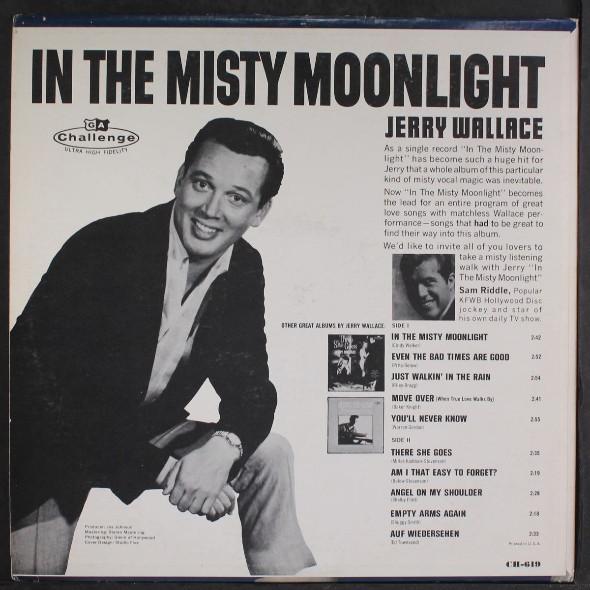 in the misty moonlight by JERRY WALLACE