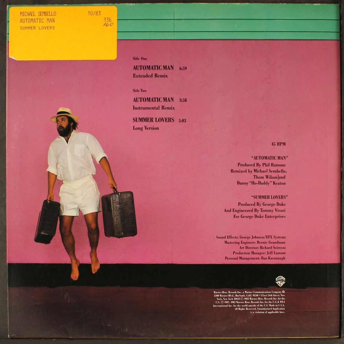 automatic man by MICHAEL SEMBELLO