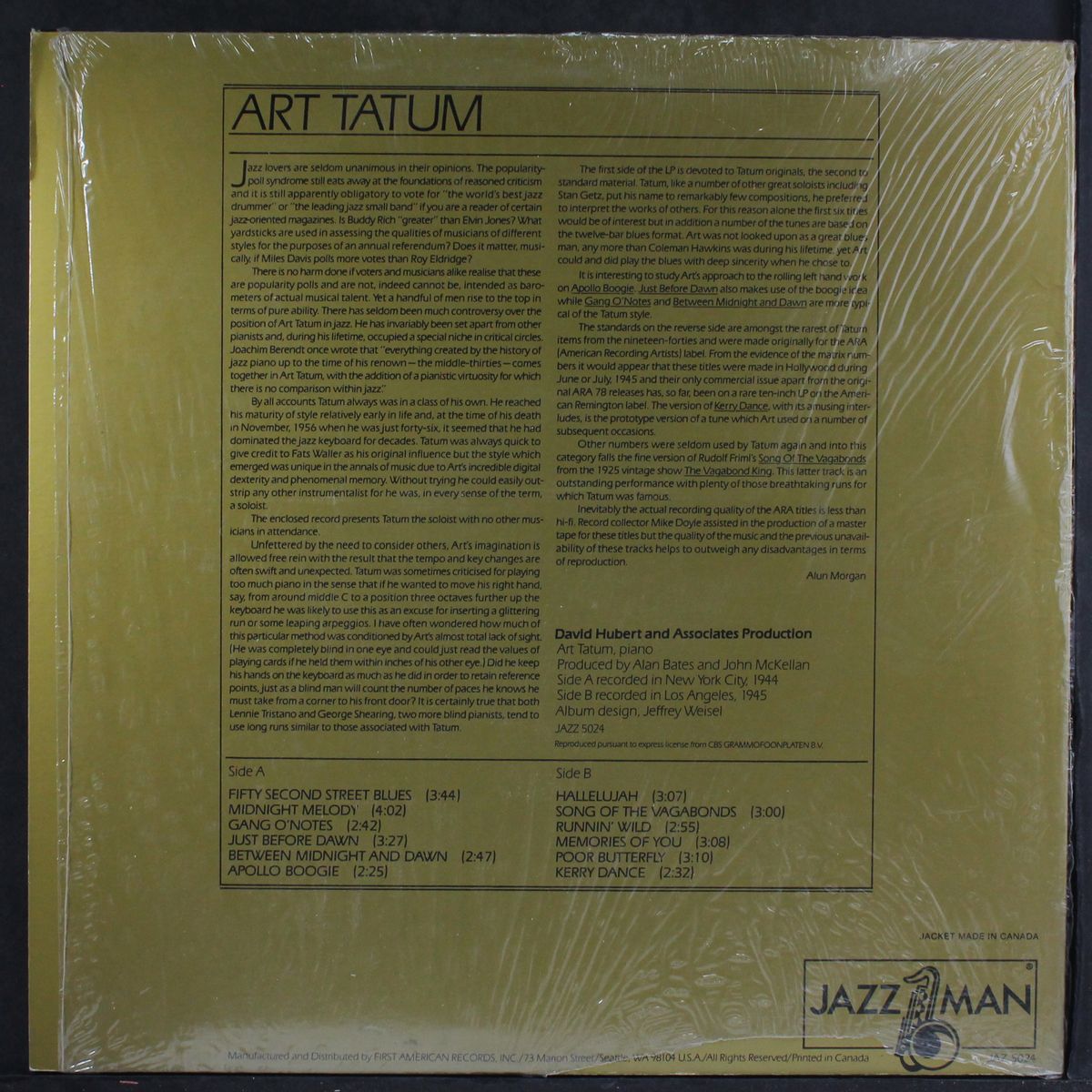 the genius by ART TATUM