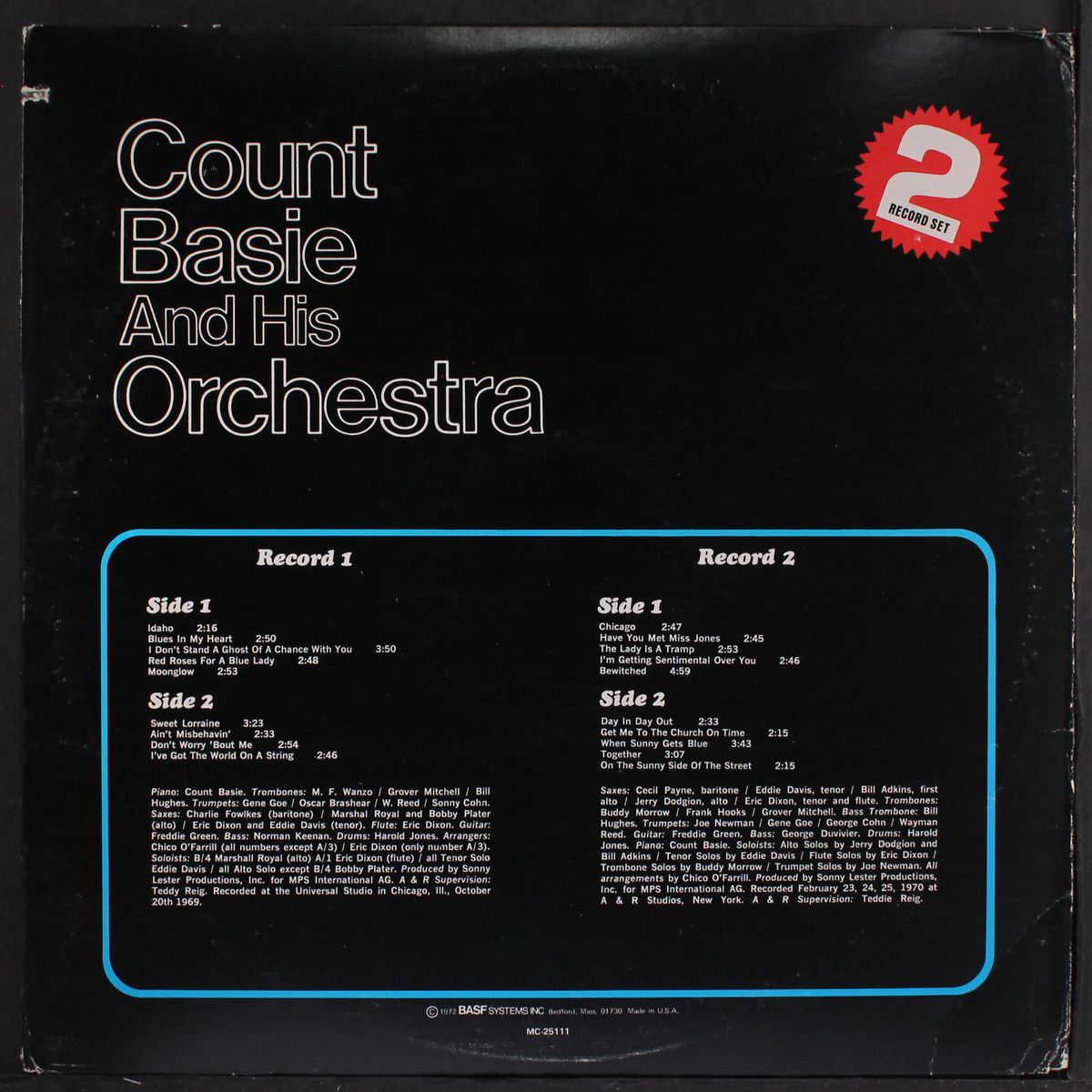 basic basie by COUNT BASIE