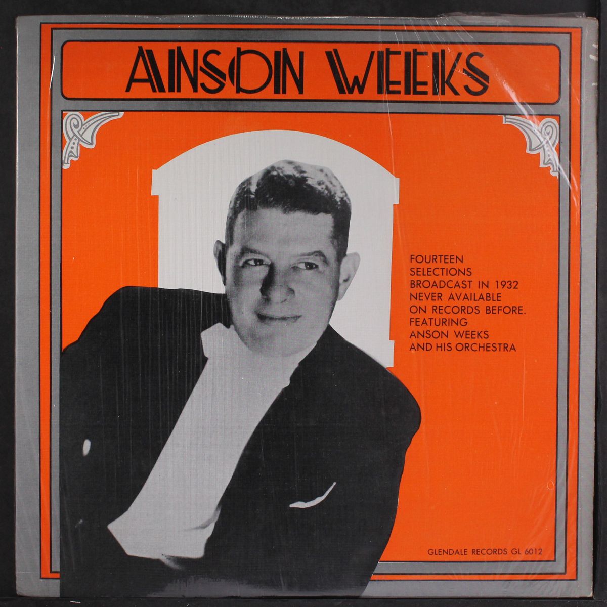 14 selections broadcast in '32 by ANSON WEEKS