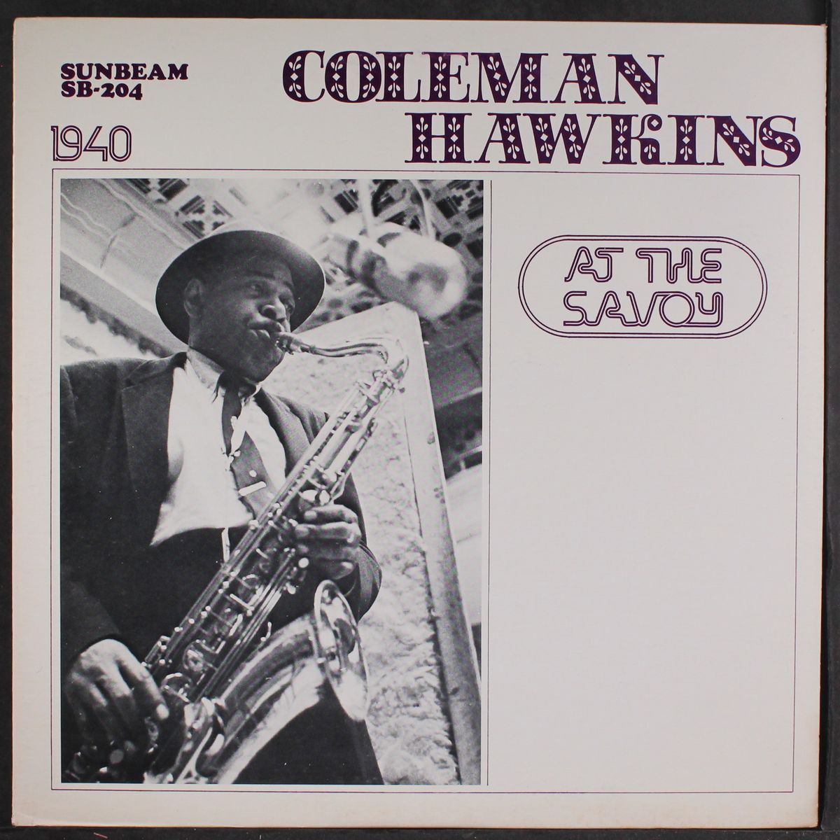 at the savoy by COLEMAN HAWKINS