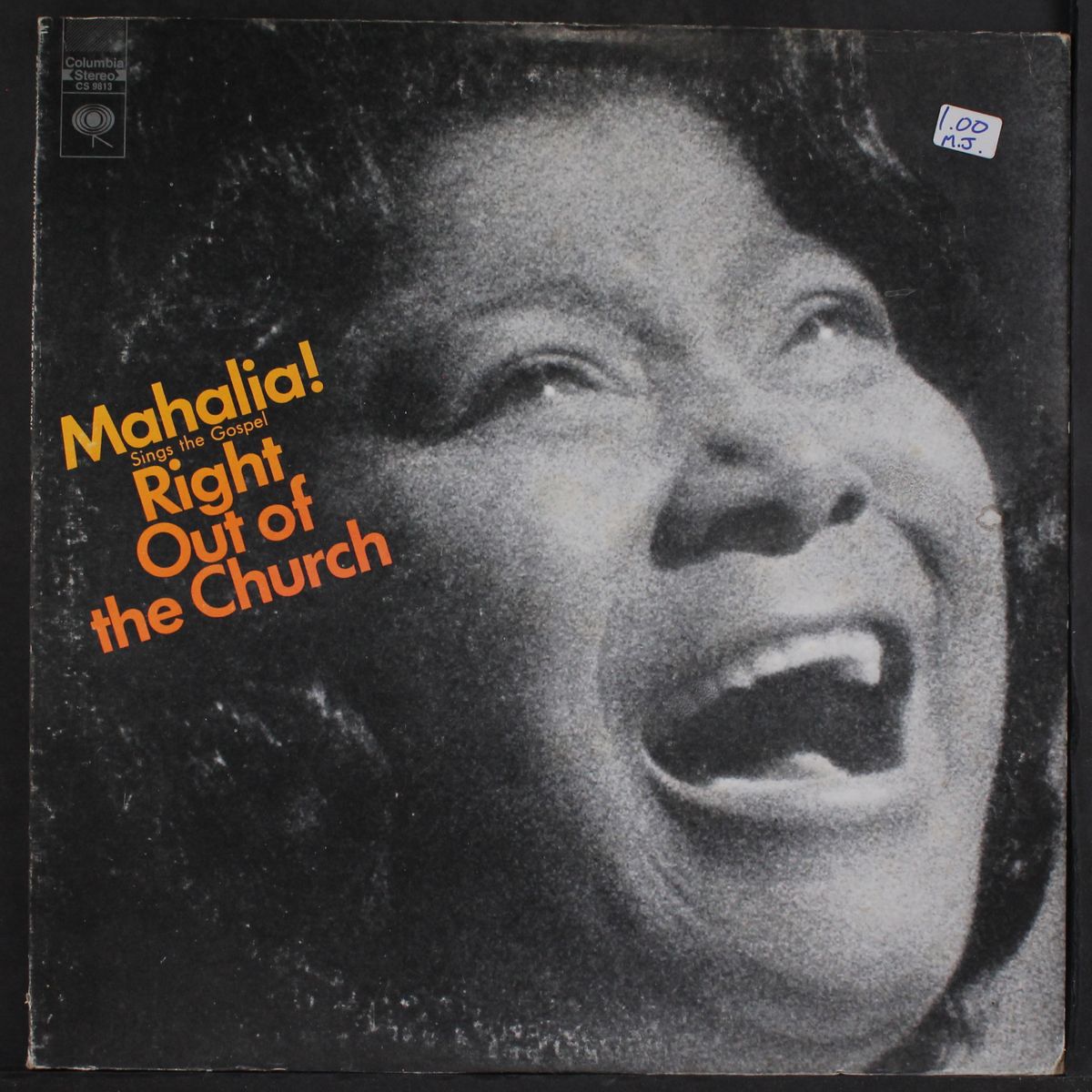 right out of the church by MAHALIA JACKSON