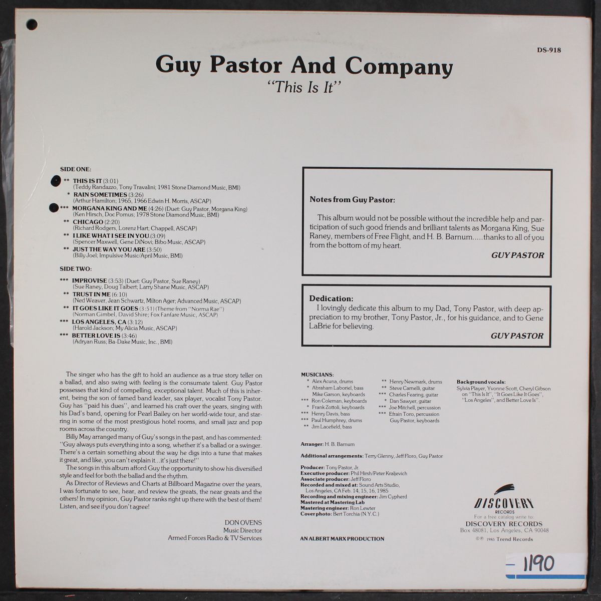 this is it! by GUY PASTOR