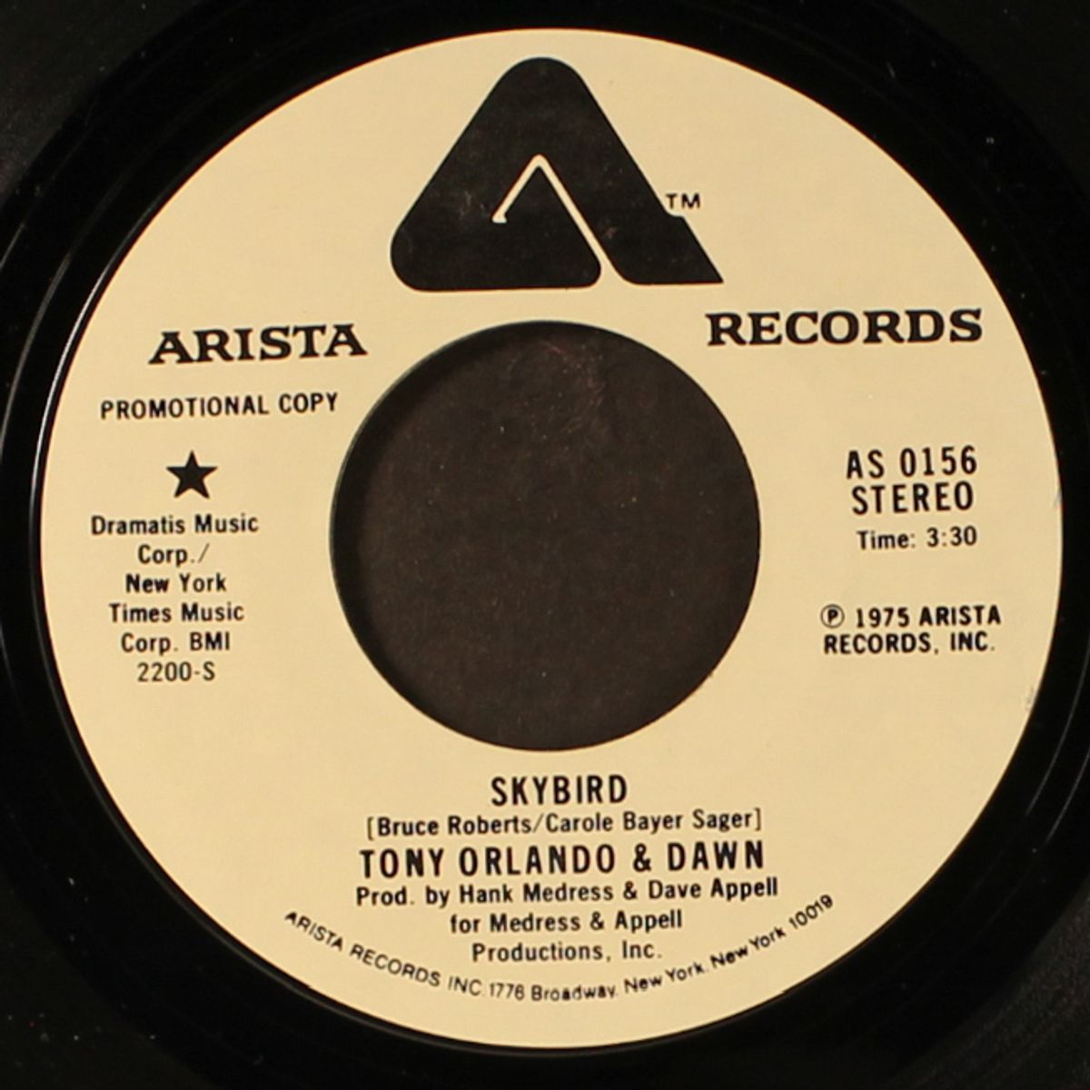 skybird / that's the way a wallflower grows by TONY ORLANDO & DAWN