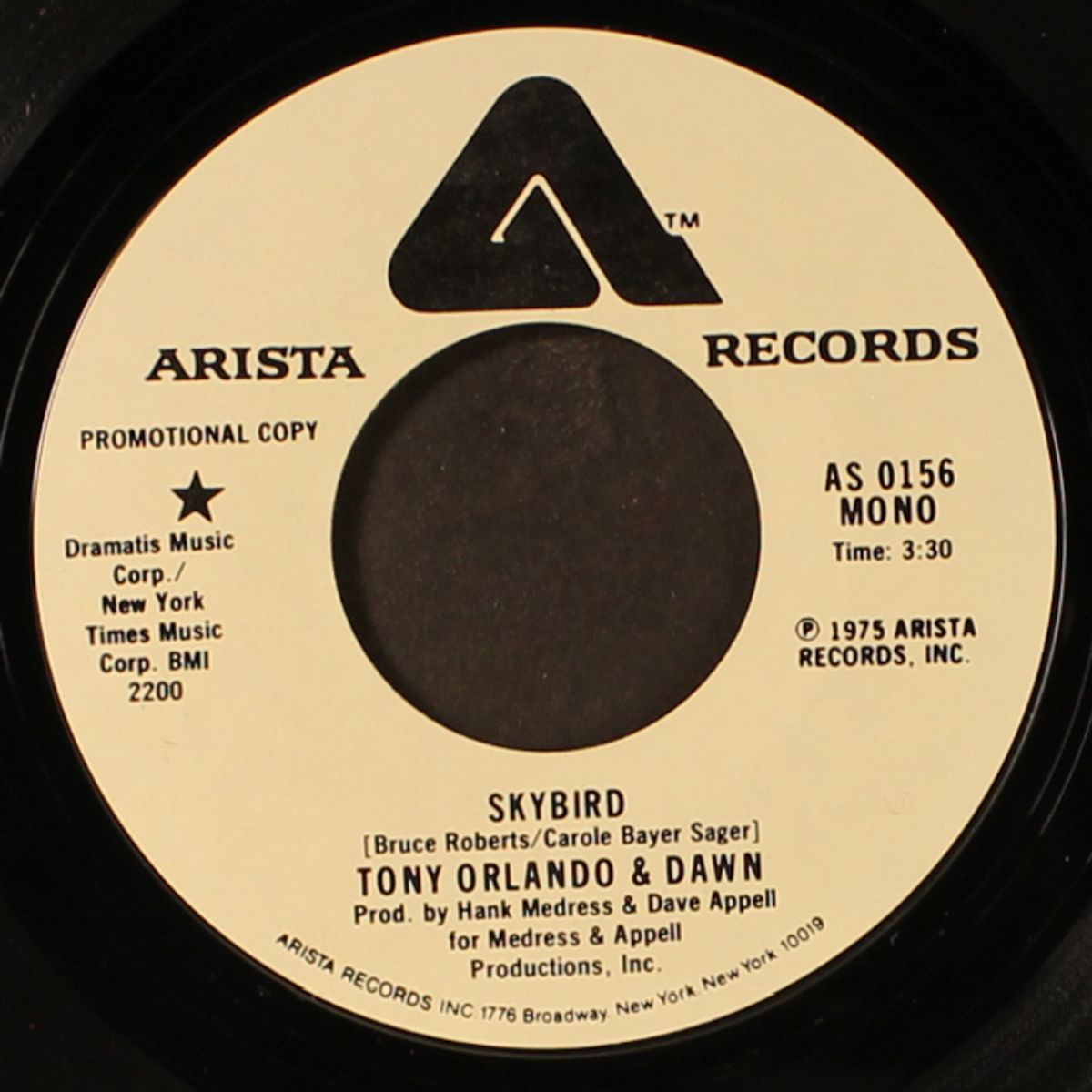 skybird / that's the way a wallflower grows by TONY ORLANDO & DAWN