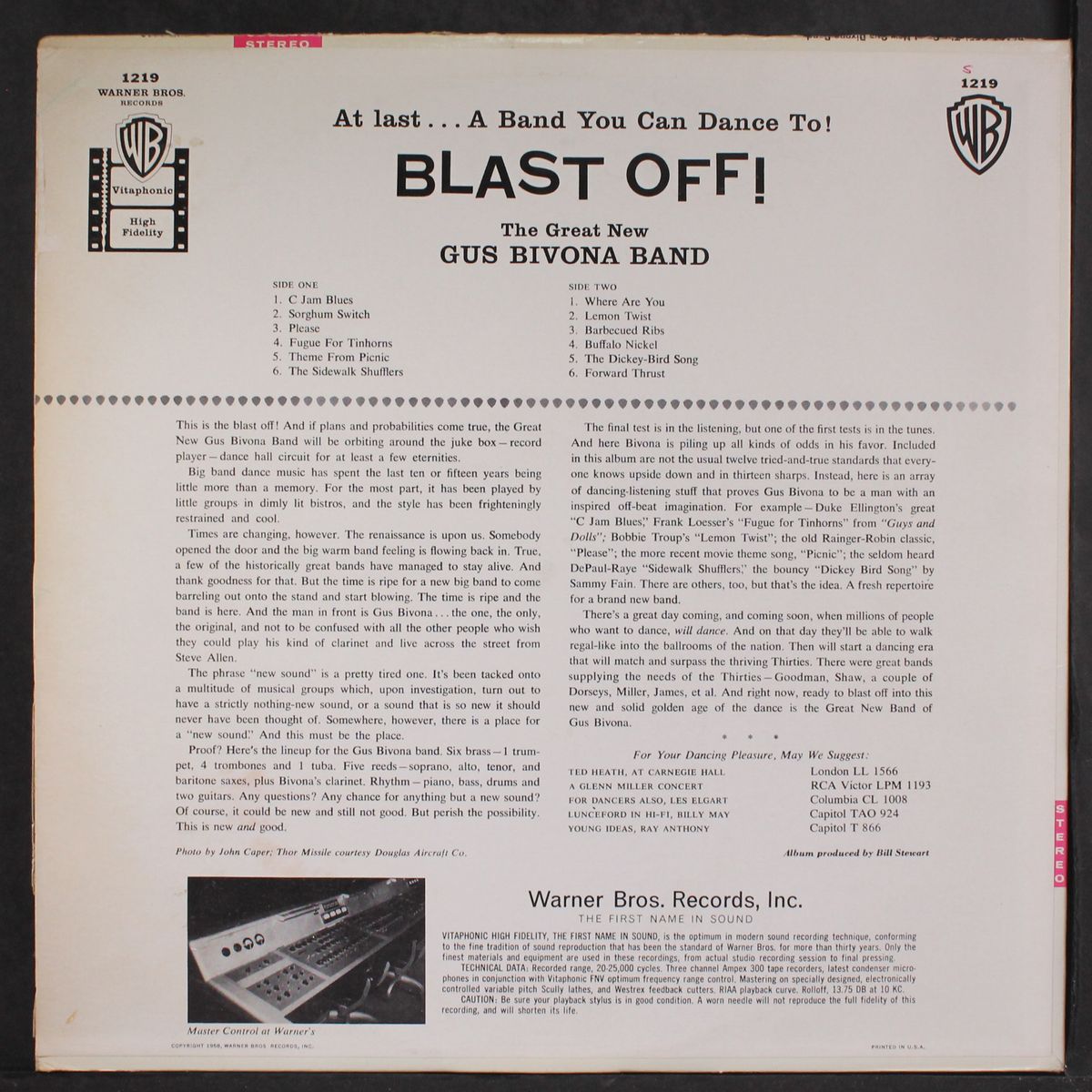 blast off! by GUS BIVONA