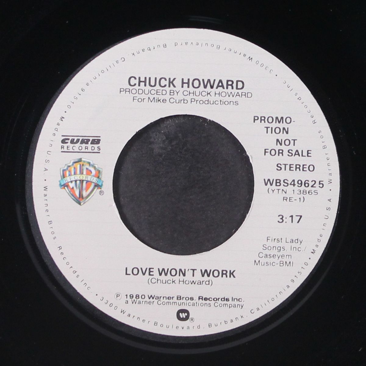 love won't work / mono by CHUCK HOWARD