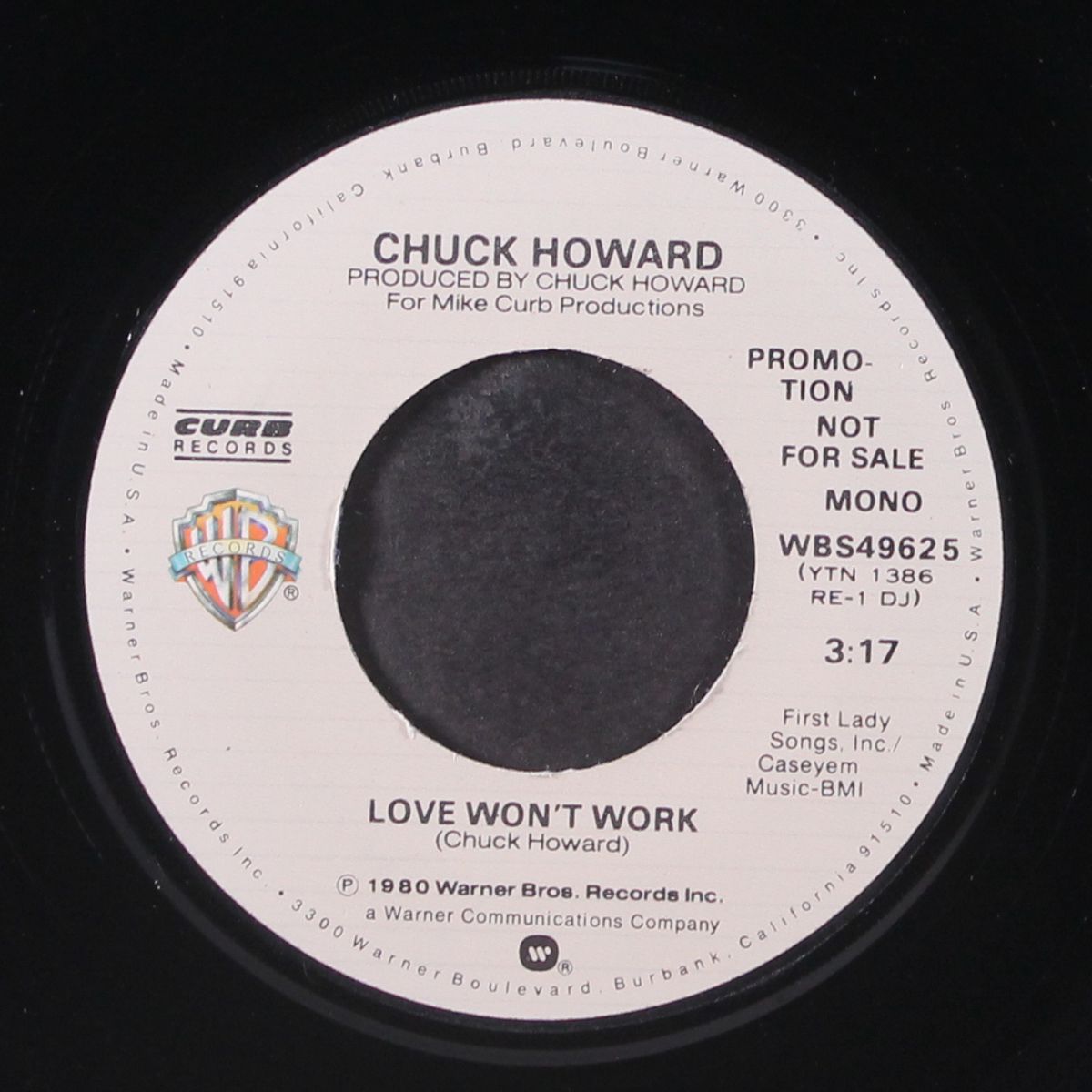 love won't work / mono by CHUCK HOWARD