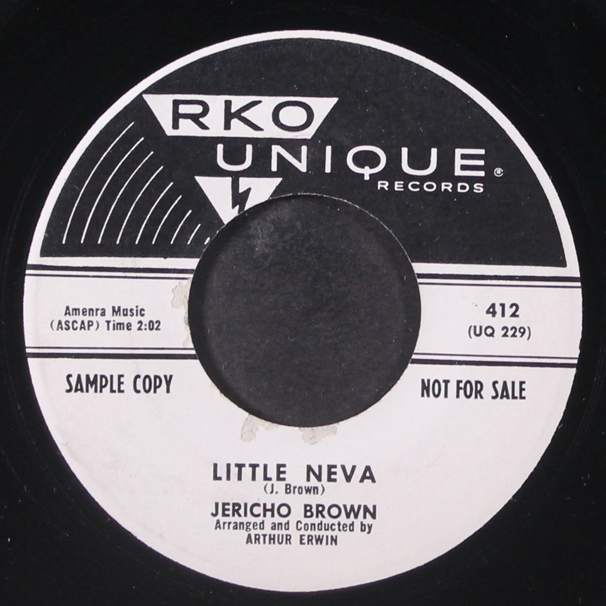 little neva / darling i love thee by JERICHO BROWN