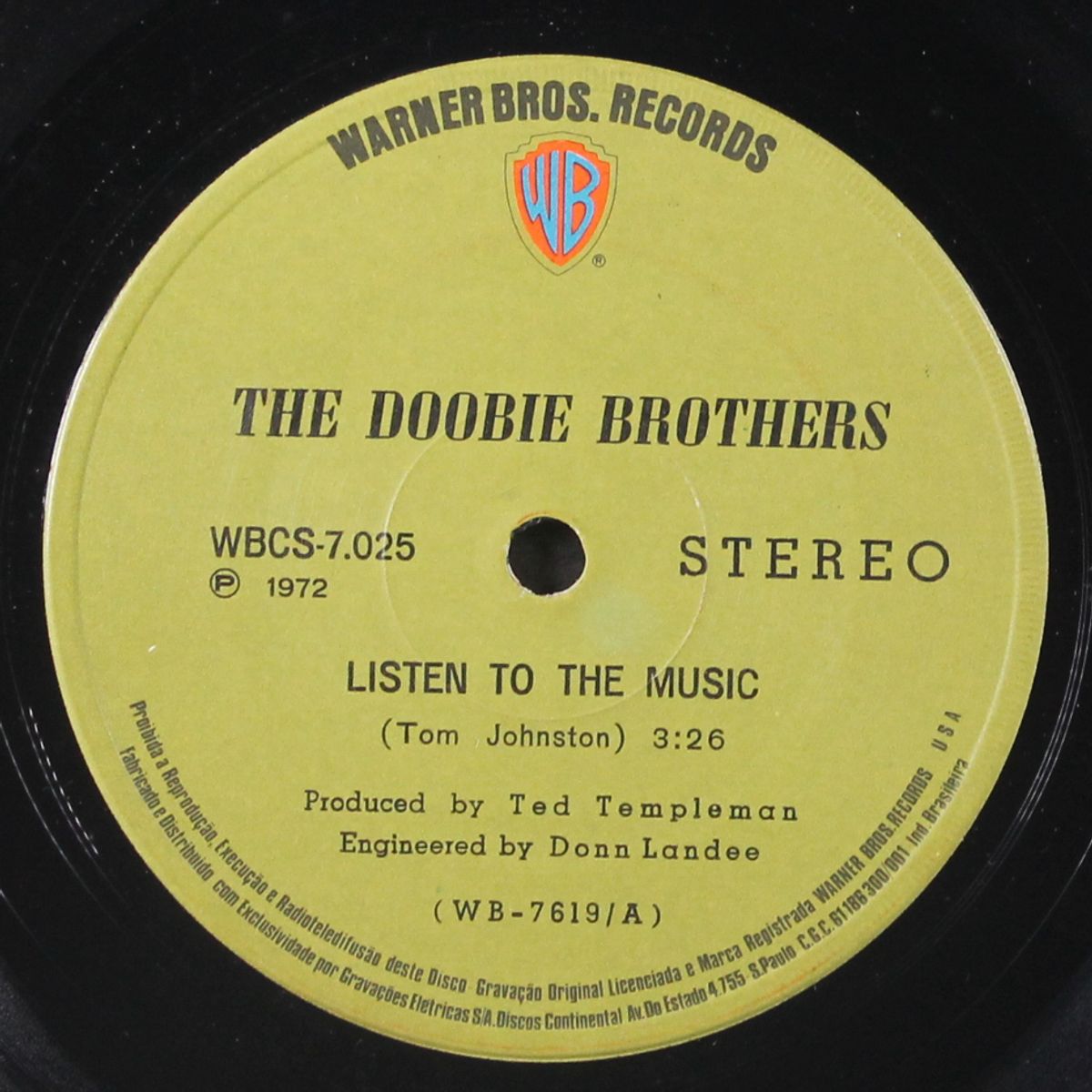 listen to the music / toulouse street by DOOBIE BROTHERS
