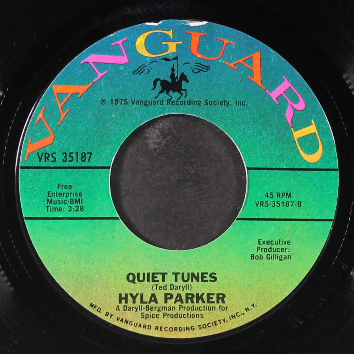 my baby loves lovin' / quiet tunes by HYLA PARKER