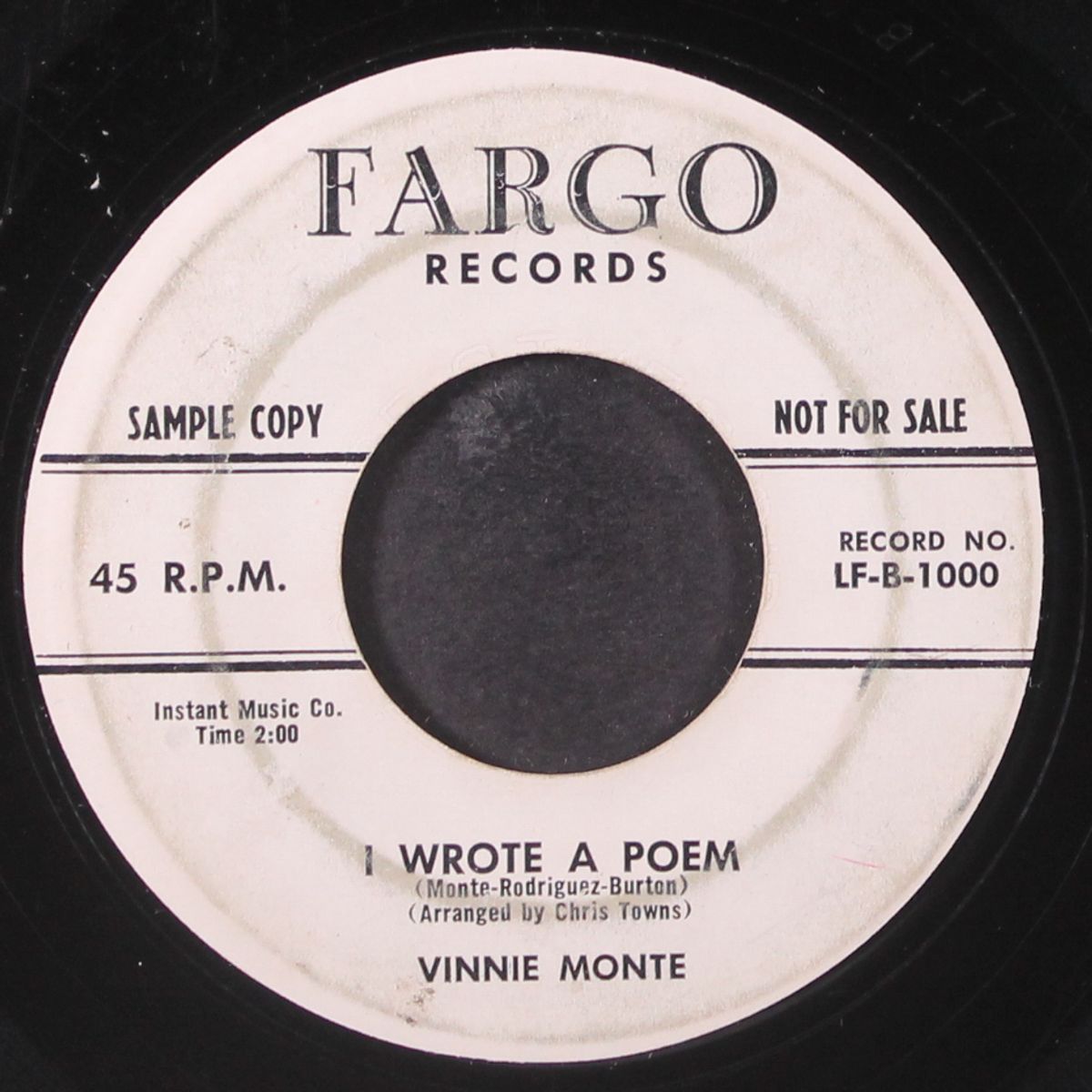 naughty naughty baby / i wrote a poem by VINNIE MONTE