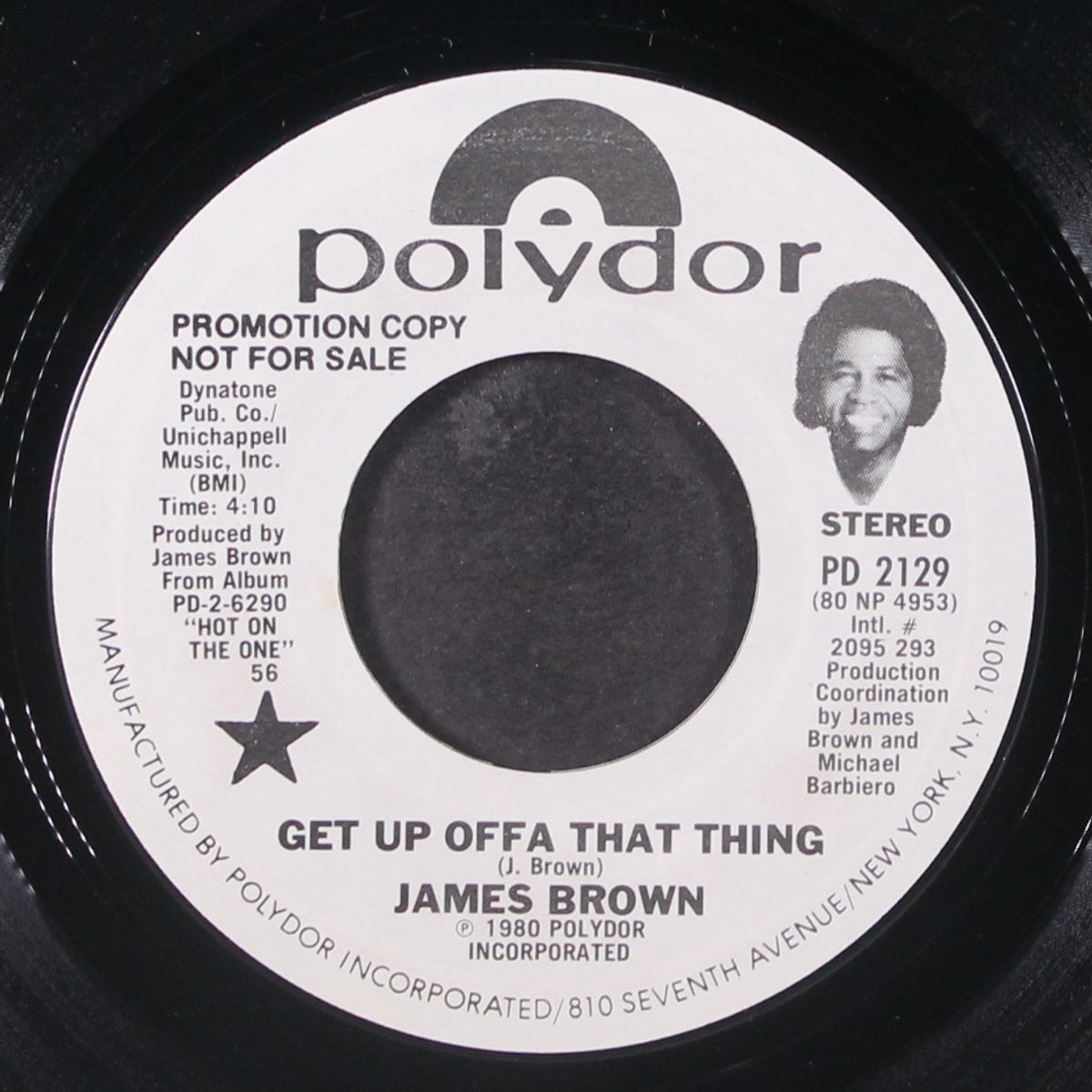 it's too funky in here / get up offa that thing by JAMES BROWN