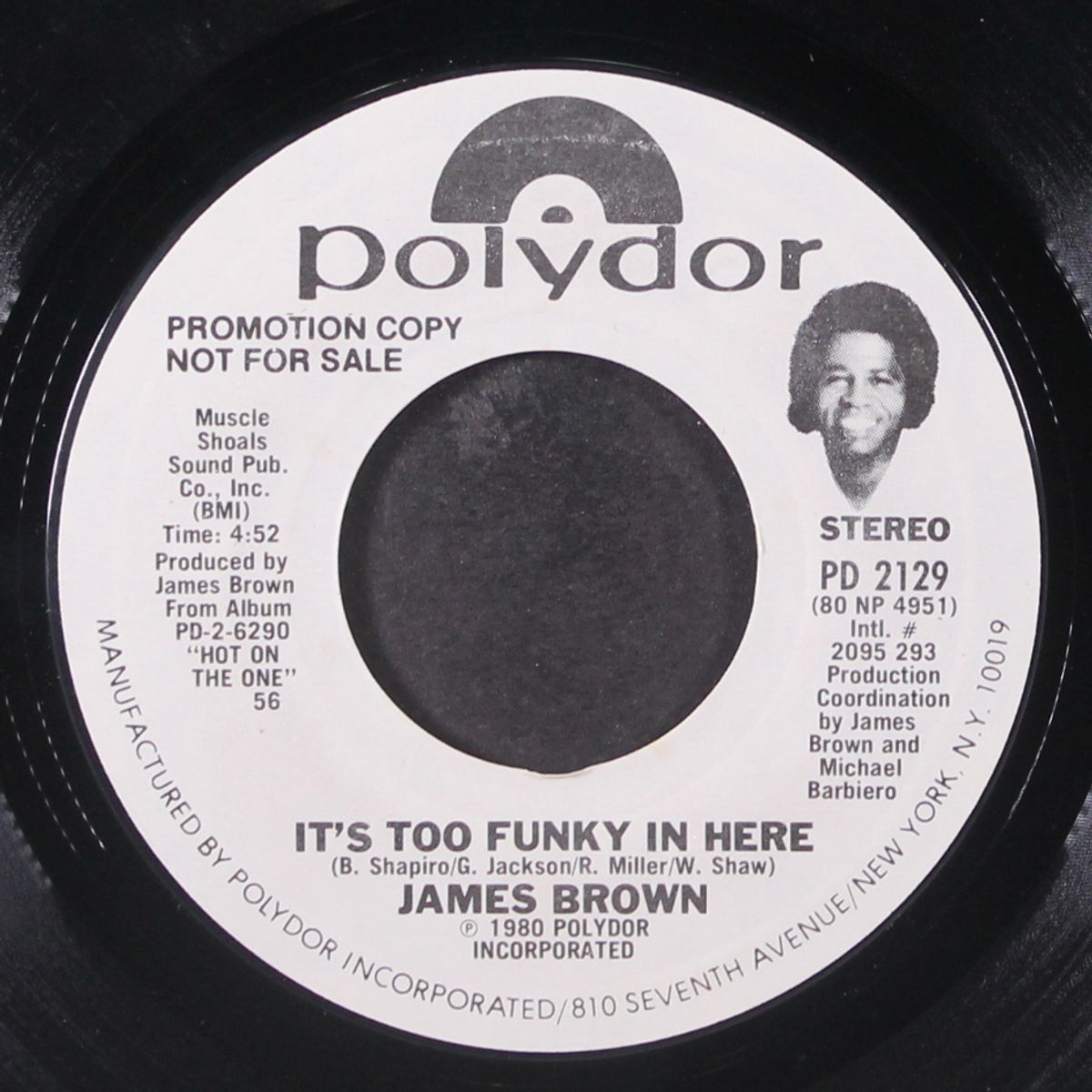 it's too funky in here / get up offa that thing by JAMES BROWN