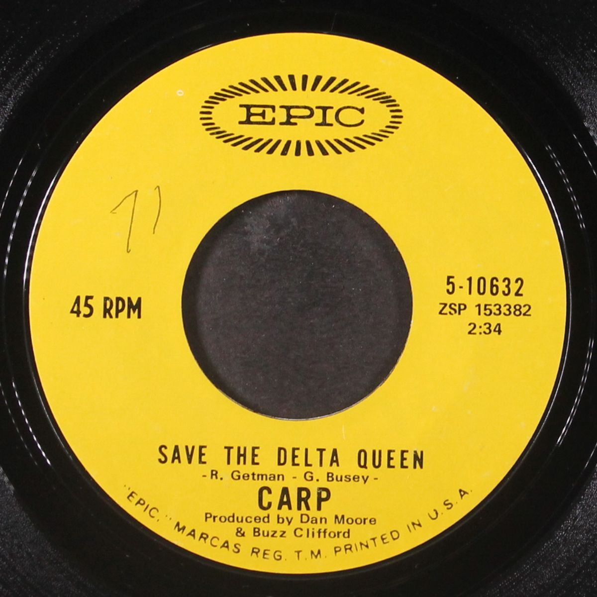 save the delta queen / mammoth mountain blues by CARP