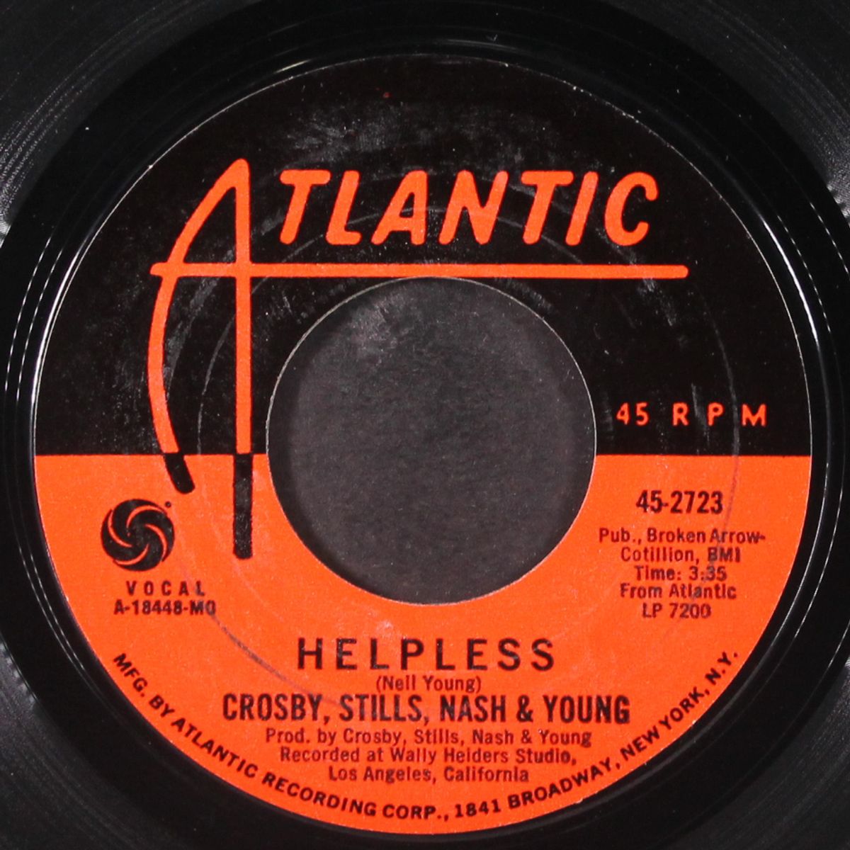 woodstock / helpless by CROSBY, STILLS, NASH & YOUNG