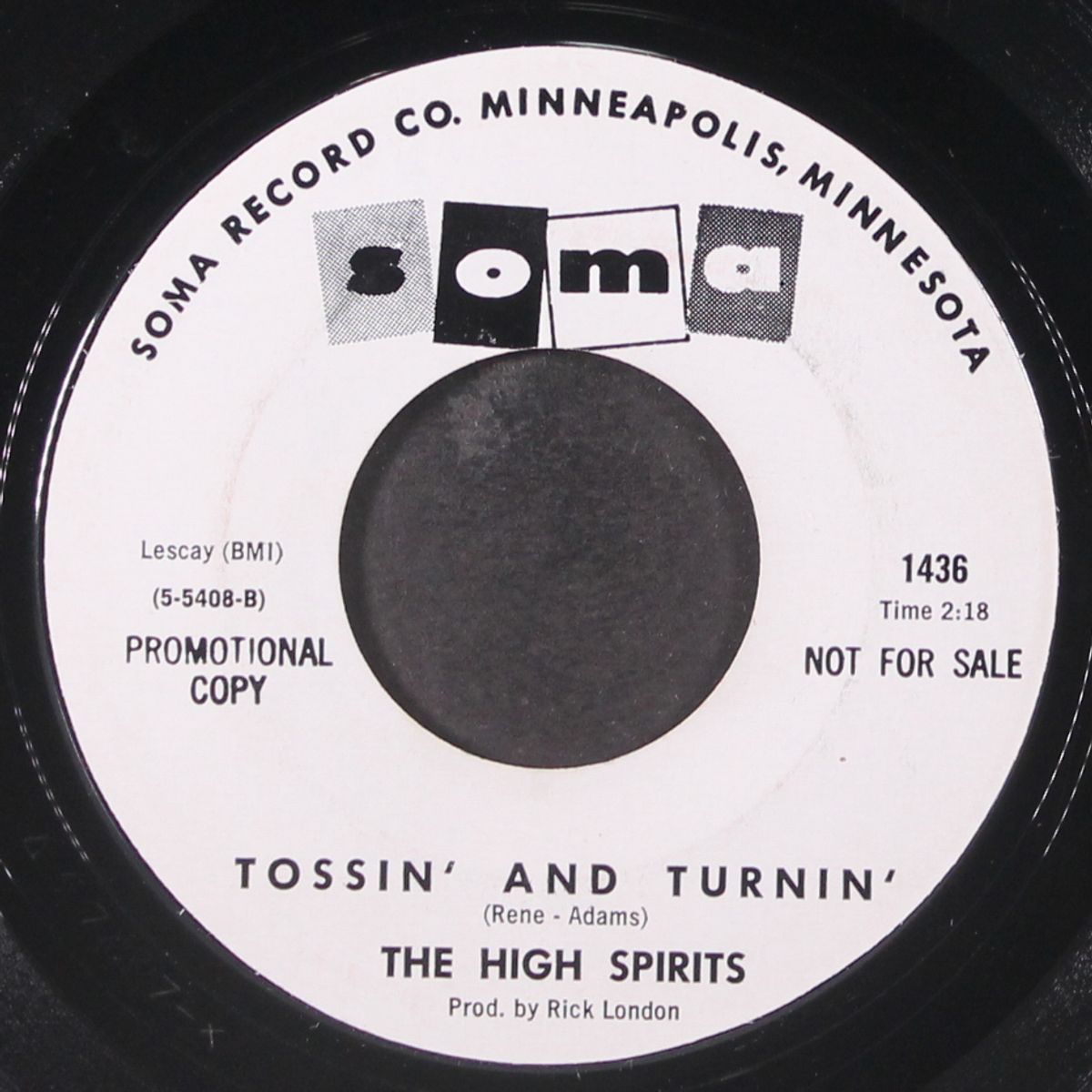 turn on your love light / tossin' & turnin' by HIGH SPIRITS
