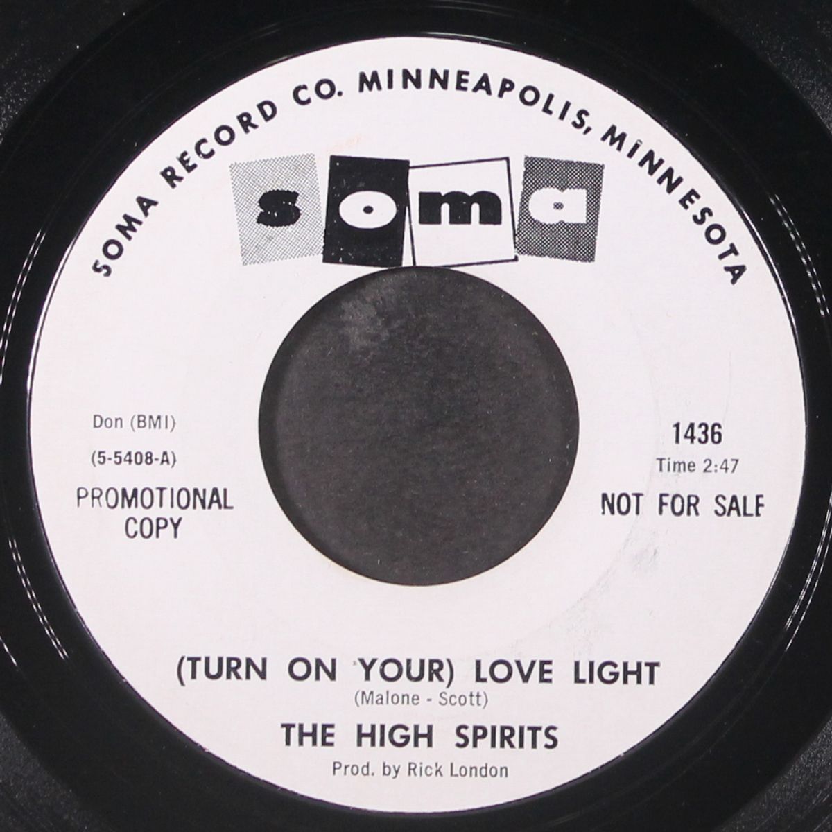 turn on your love light / tossin' & turnin' by HIGH SPIRITS