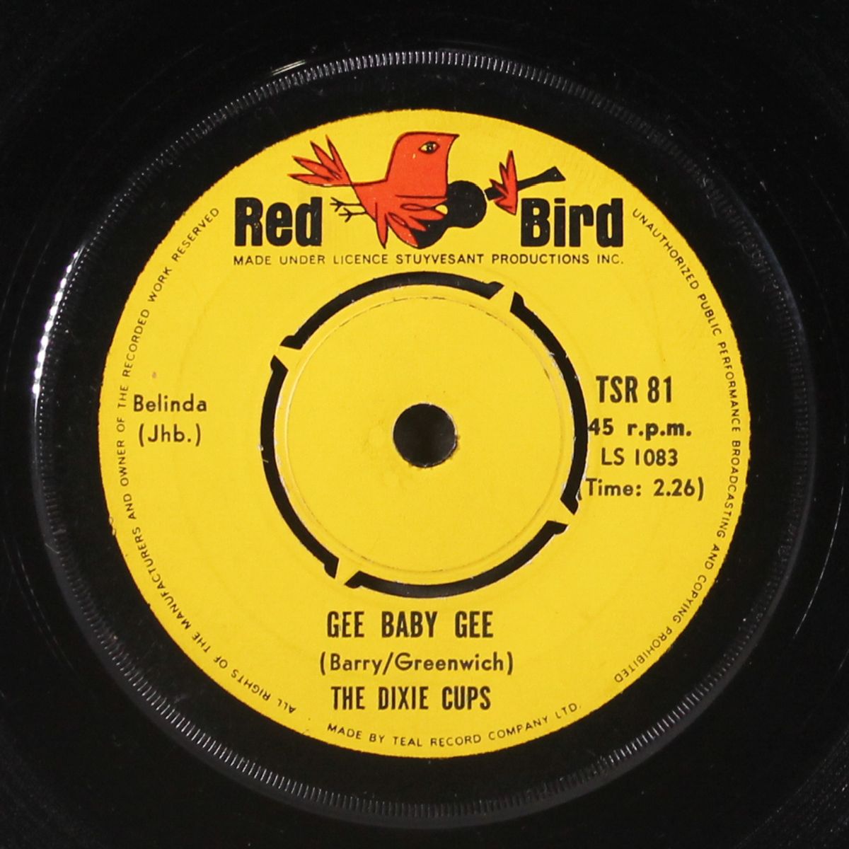 iko iko / gee baby gee by DIXIE CUPS