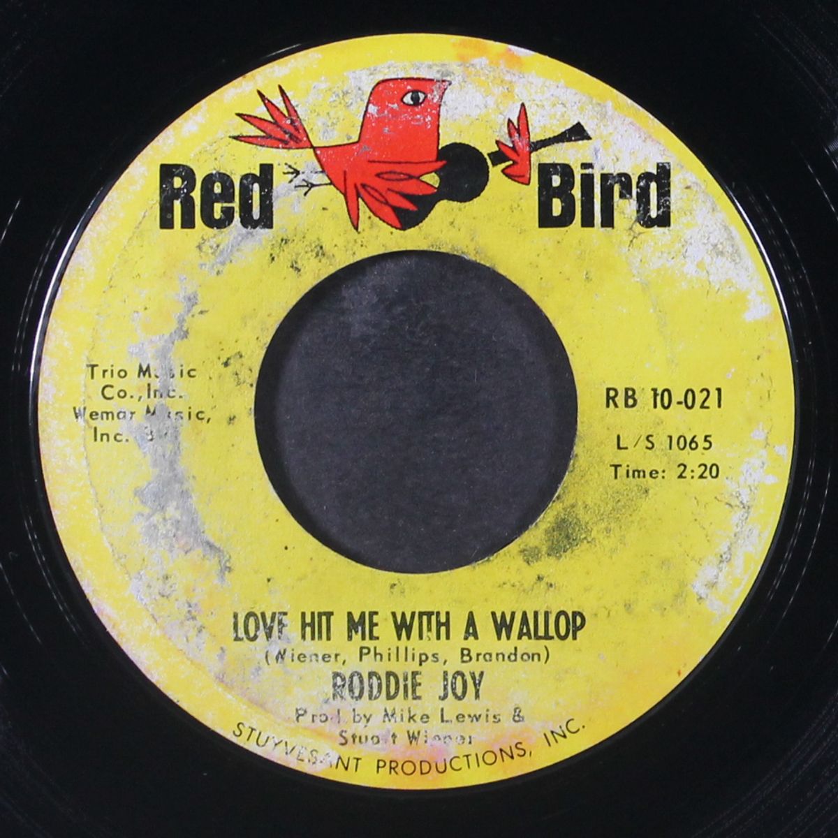 come back baby / love hit me with a wallop by RODDIE JOY