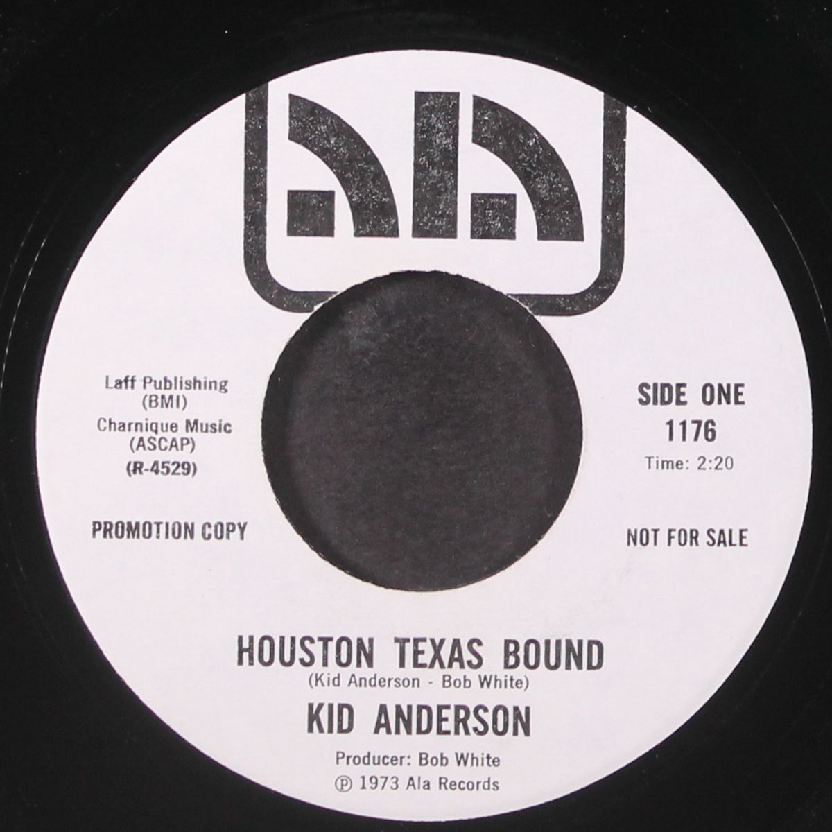 houston texas bound / you can't keep a good man down by KID ANDERSON