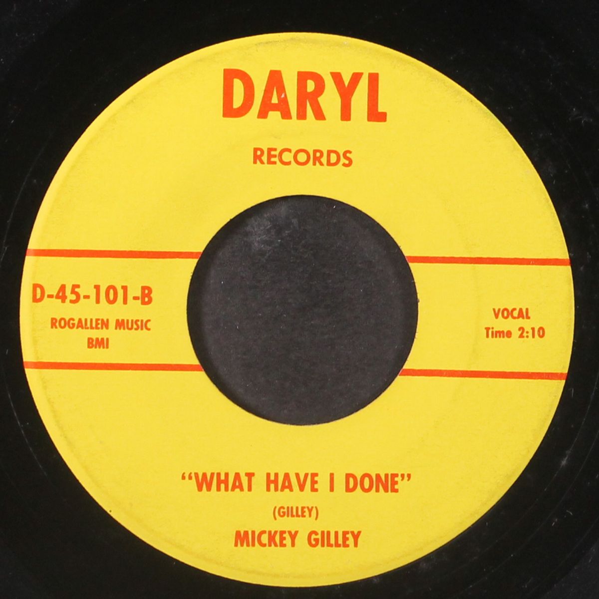 what have i done / three's a crowd by MICKEY GILLEY