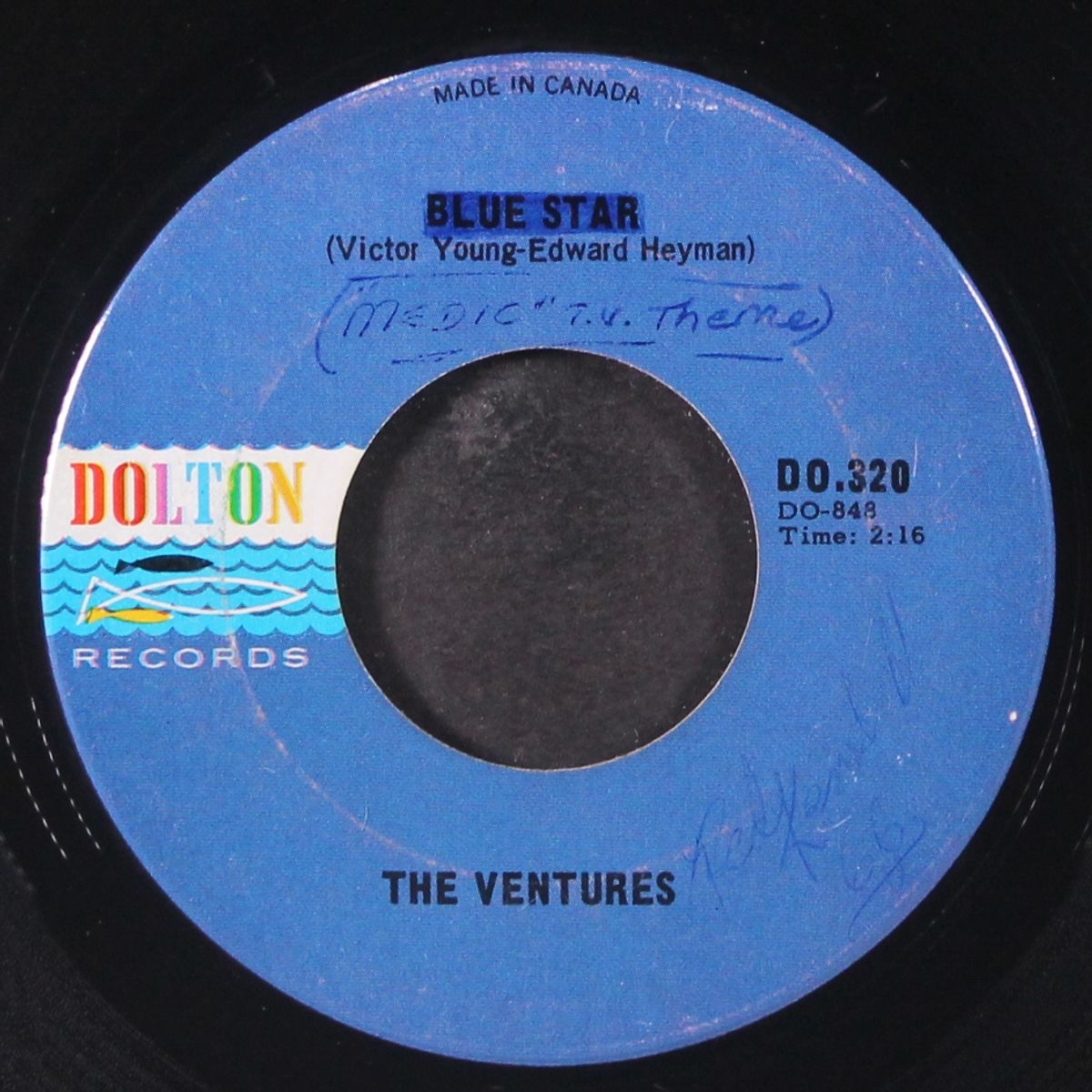 blue star / comin' home baby by VENTURES