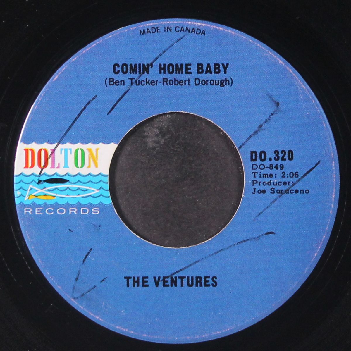 blue star / comin' home baby by VENTURES