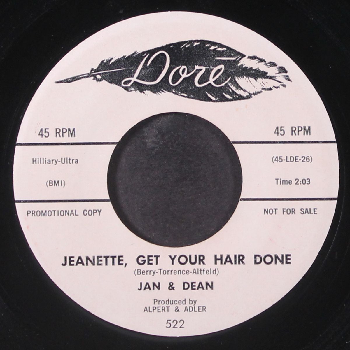 baby talk / jeanette, get your hair done by JAN & DEAN
