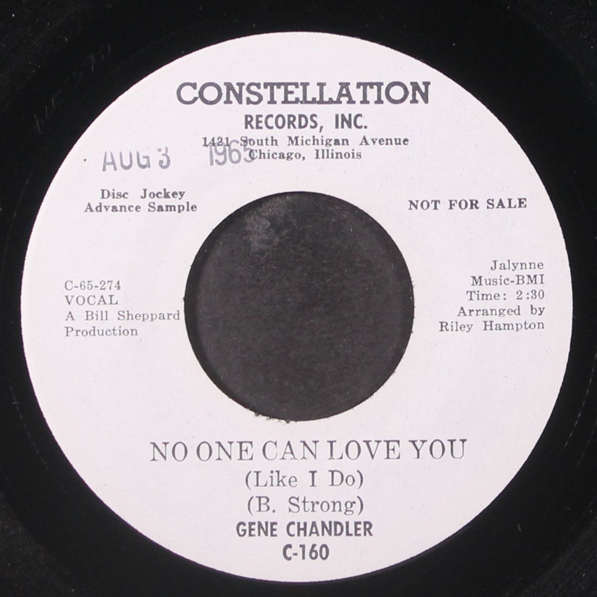 good times / no one can love you by GENE CHANDLER