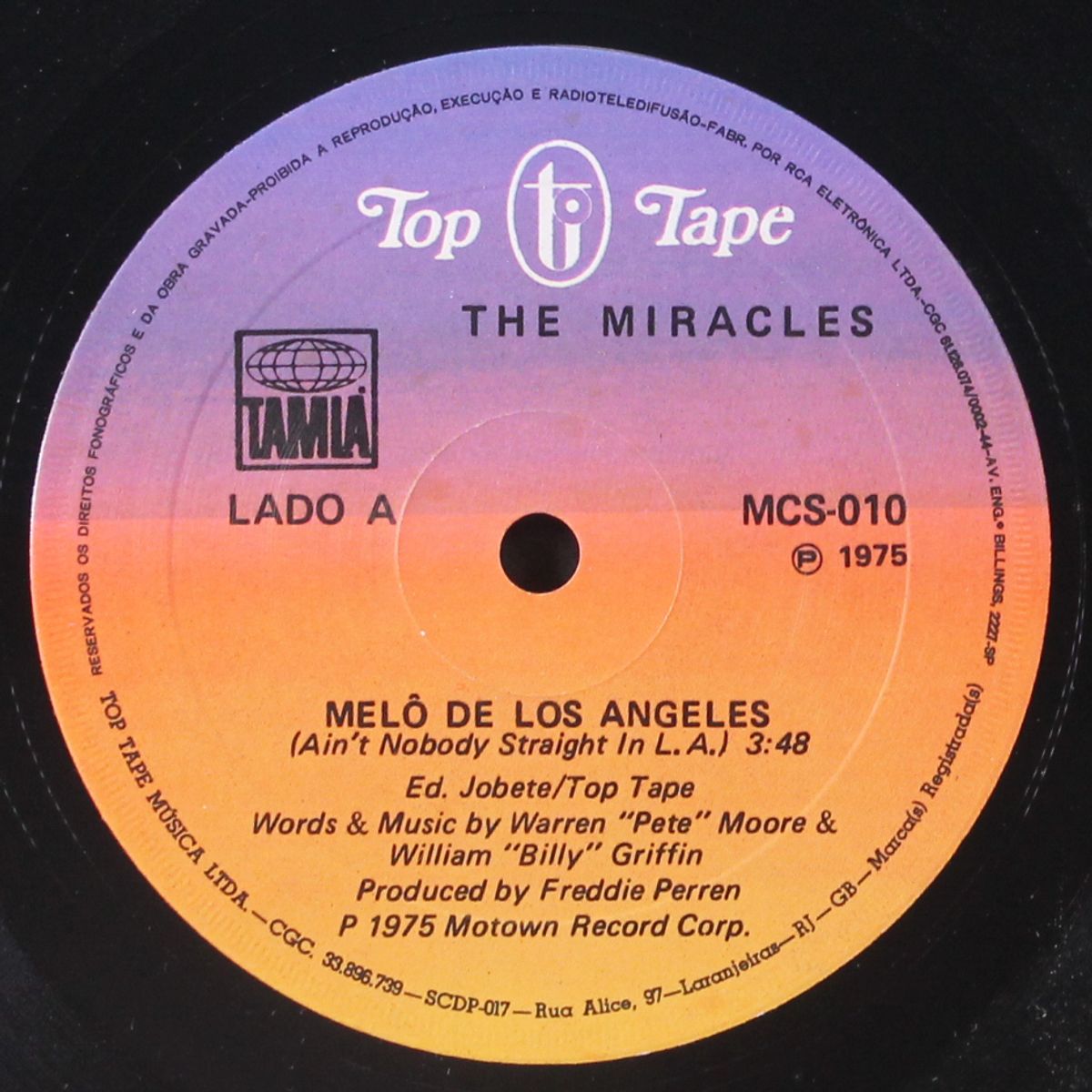ain't nobody straight in l.a. / waldo roderick dehammersmith by MIRACLES