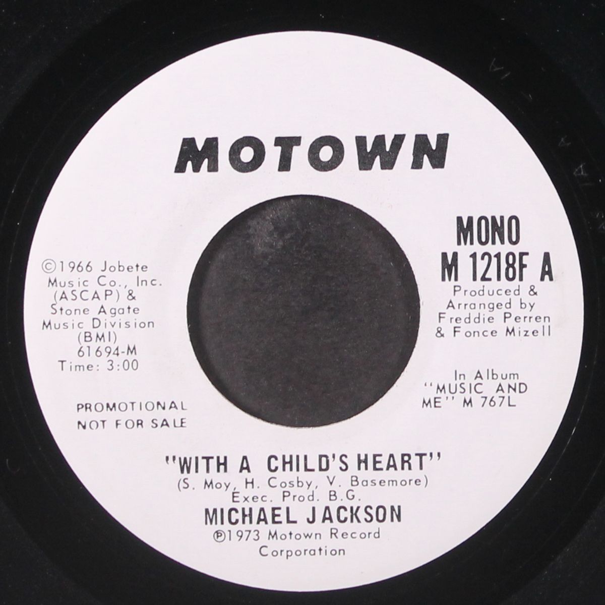 with a child's heart / mono by MICHAEL JACKSON