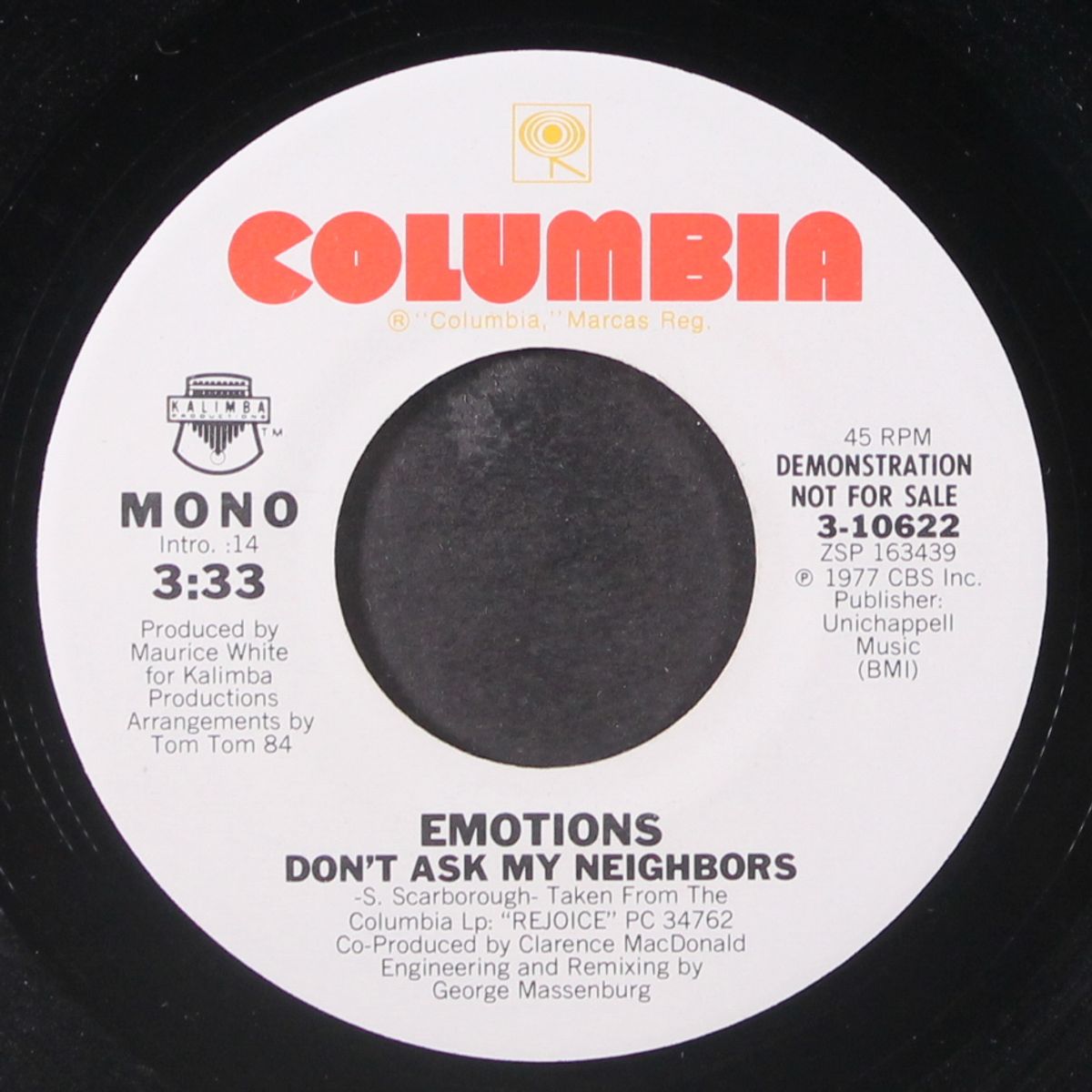 don't ask my neighbors / mono by EMOTIONS