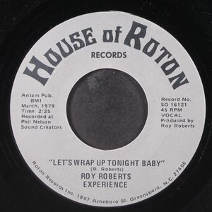 ROY ROBERTS EXPERIENCE