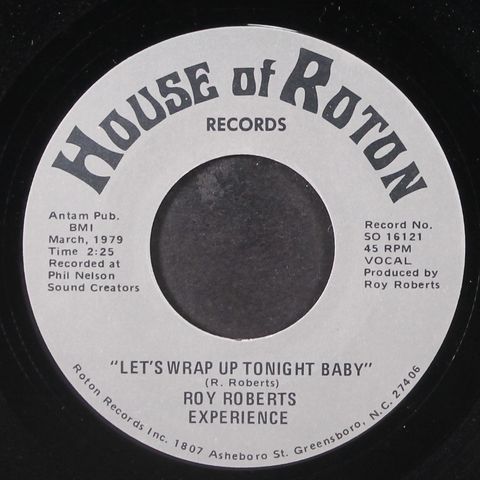 ROY ROBERTS EXPERIENCE