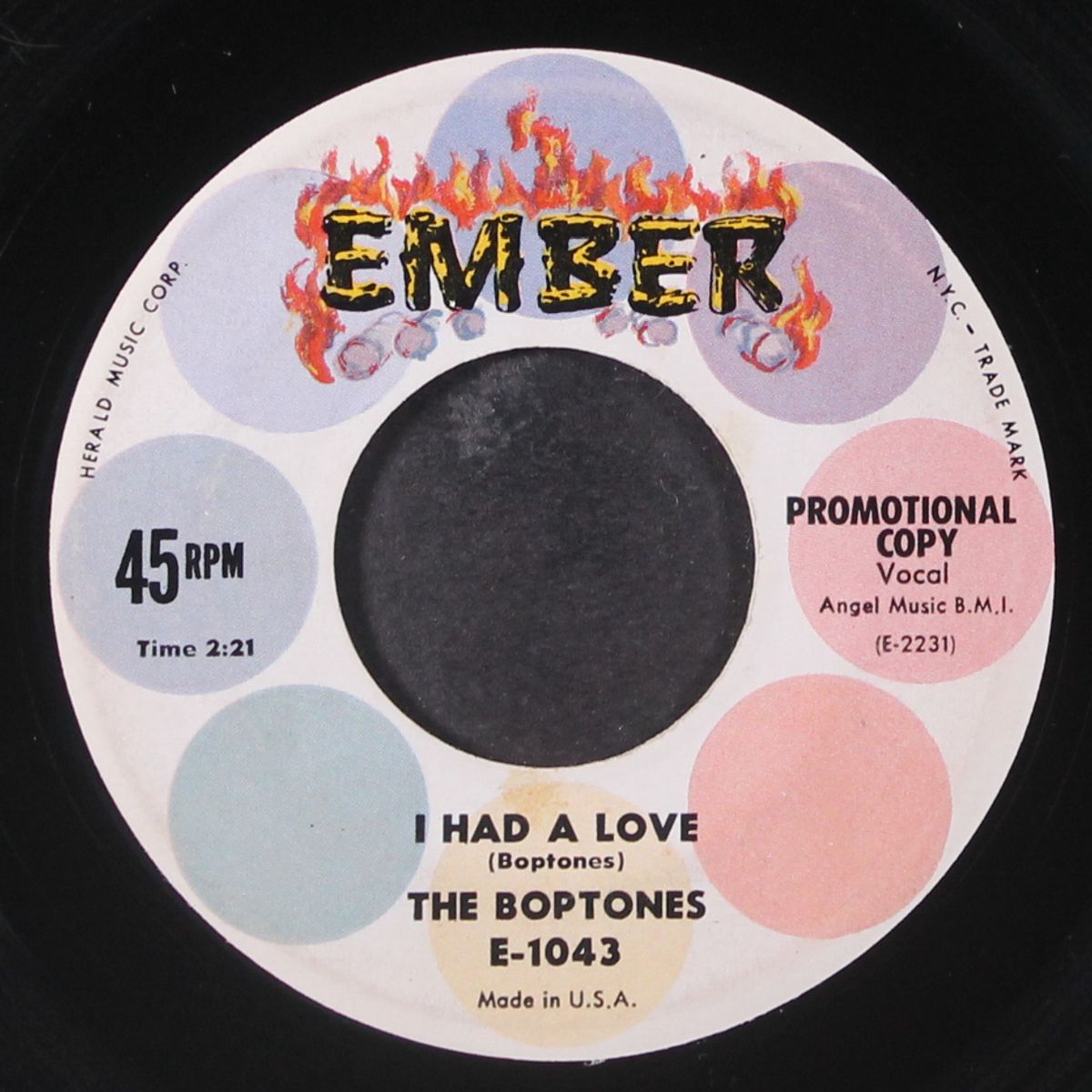 i had a love / be my pussycat by BOPTONES