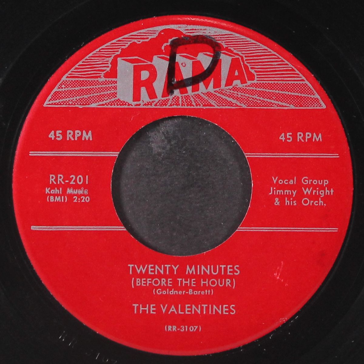 twenty minutes / i'll never let you go by VALENTINES