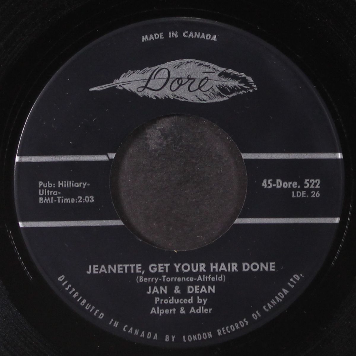 baby talk / jeanette, get your hair done by JAN & DEAN