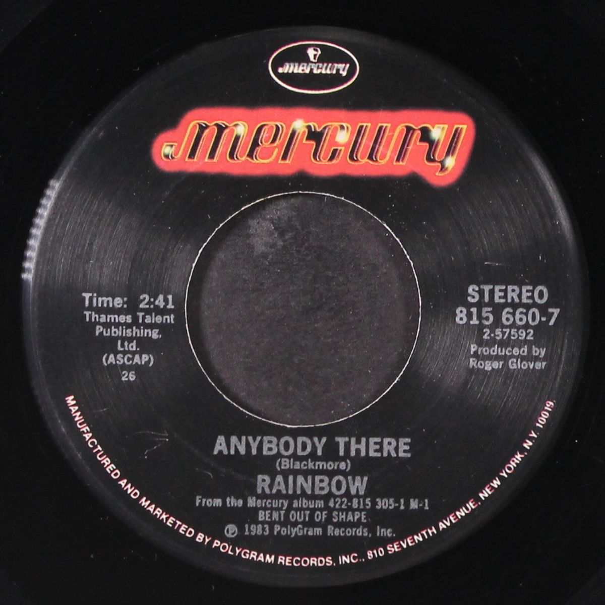 street of dreams / anybody there by RAINBOW
