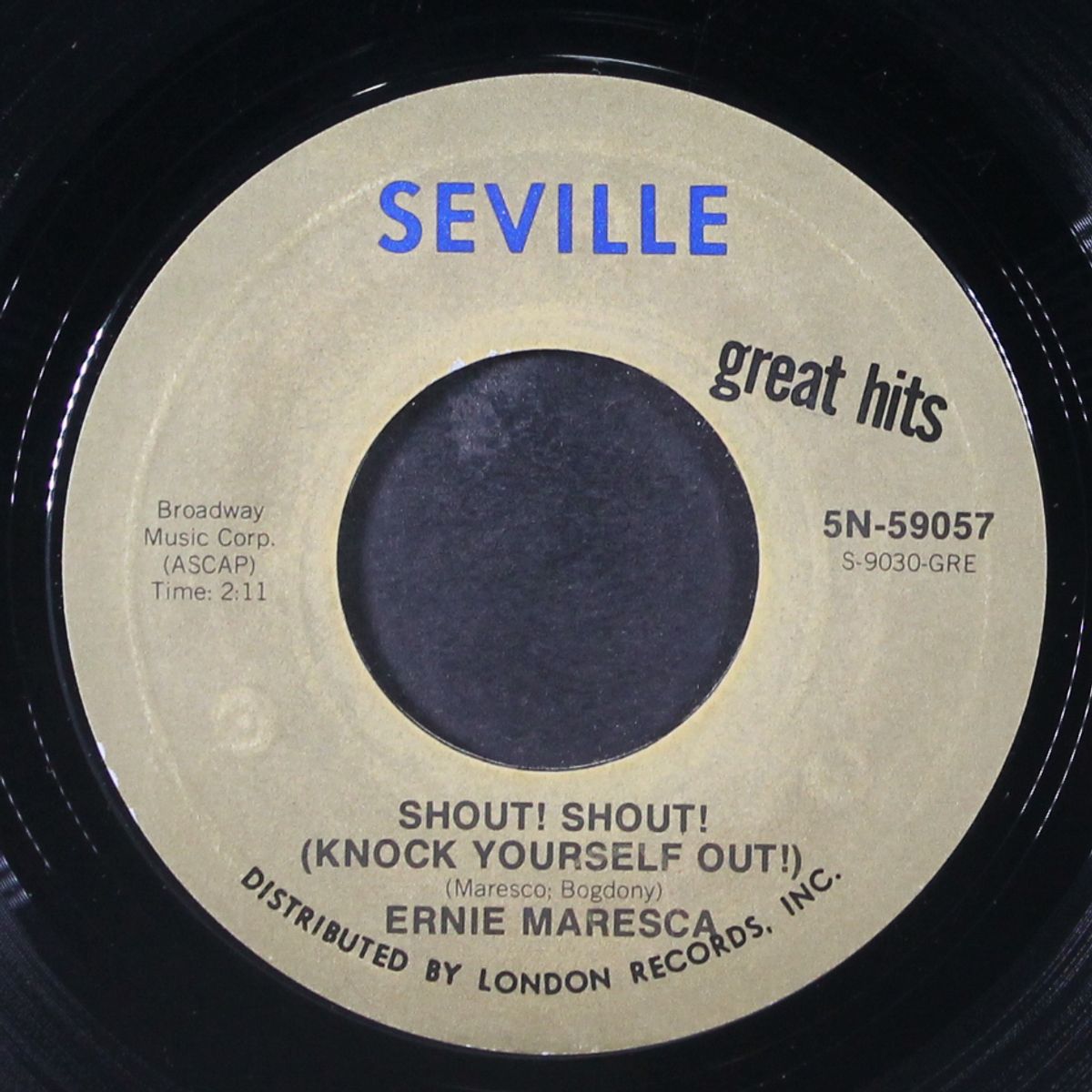 bobby's girl / shout! shout! (knock yourself out) by MARCIE BLAINE / ERNIE MARESCA