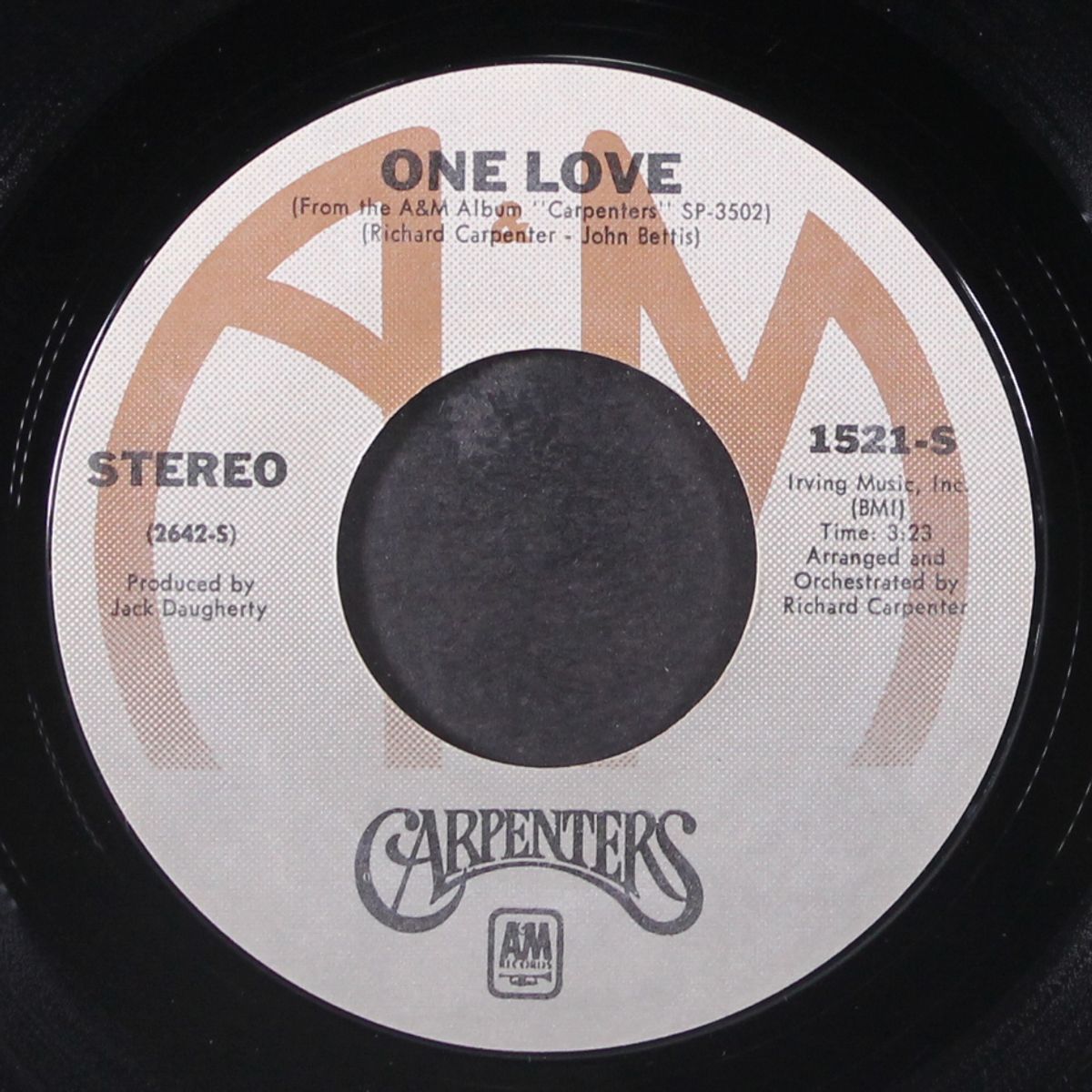 i won't last a day without you / one love by CARPENTERS