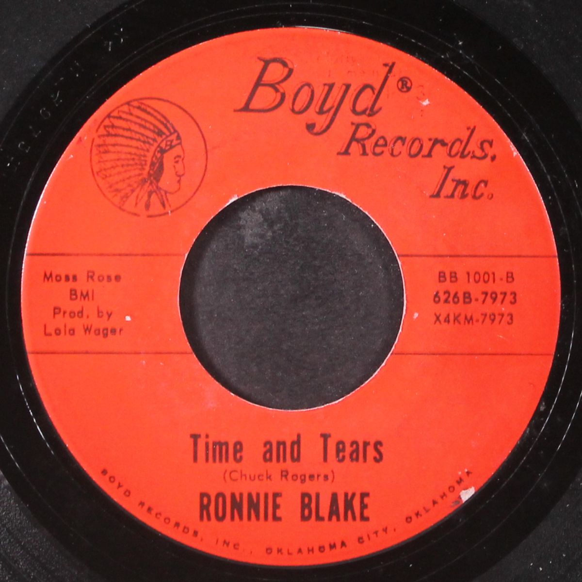 the secret is yours / time and tears by RONNIE BLAKE