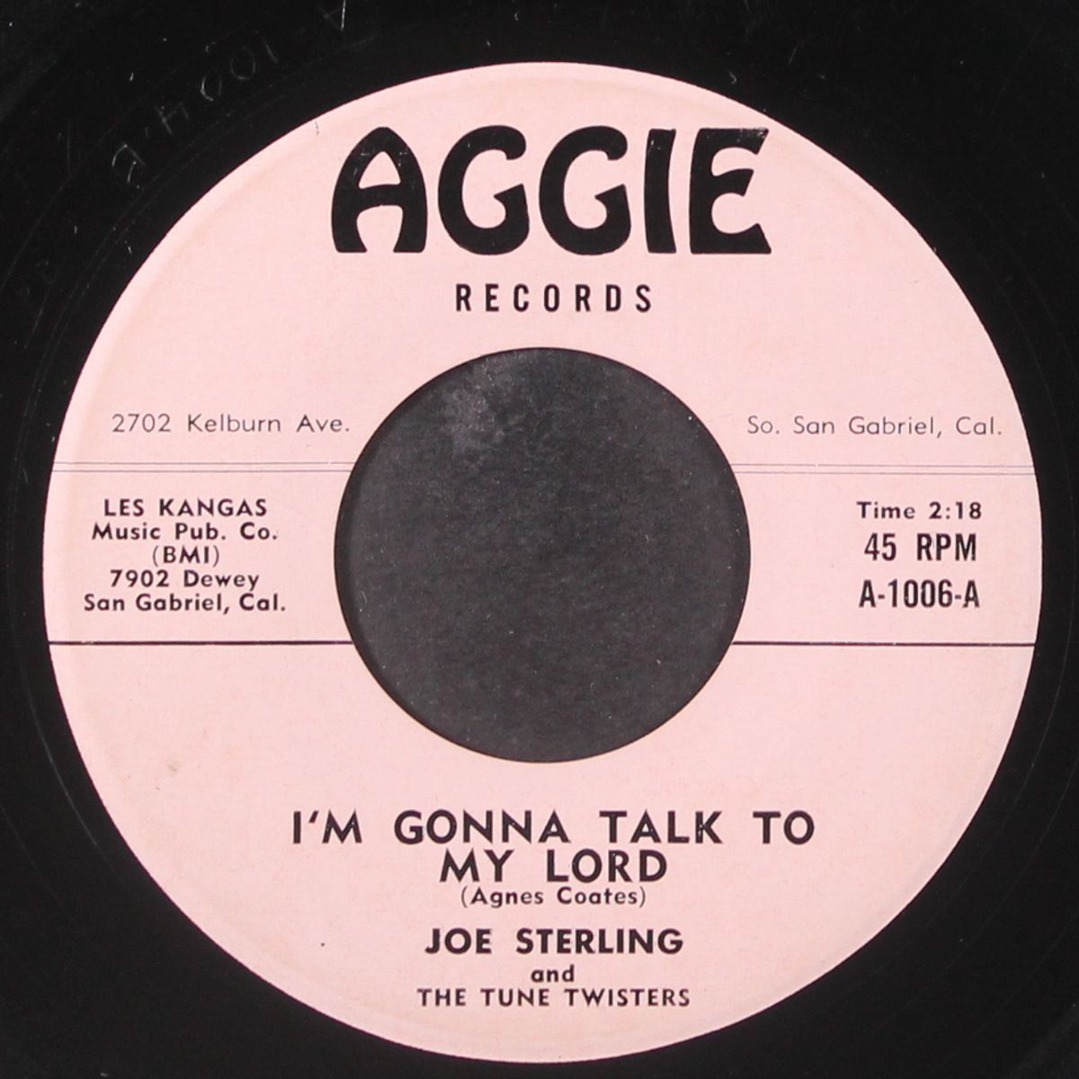 rain rain rain / i'm gonna talk to my lord by JOE STERLING & TUNE TWISTERS