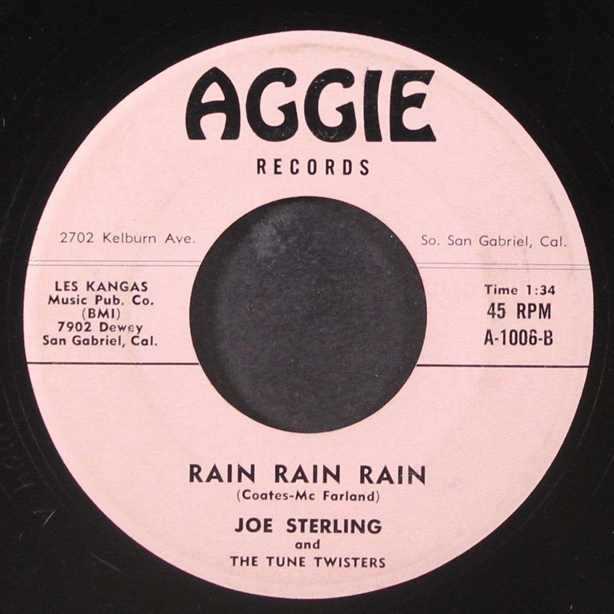 rain rain rain / i'm gonna talk to my lord by JOE STERLING & TUNE TWISTERS