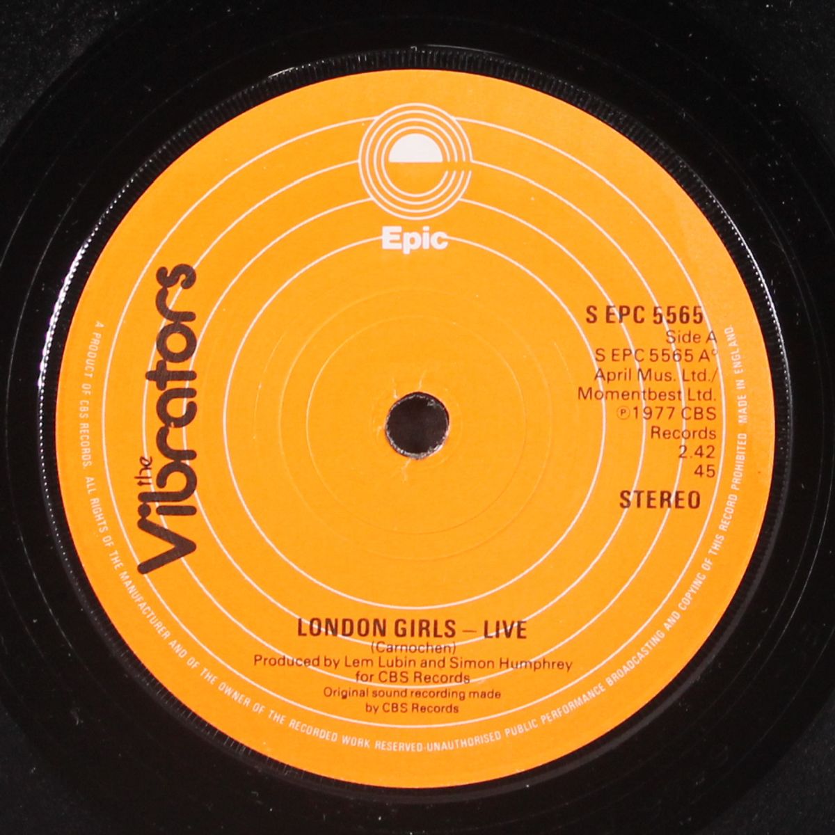 london girls / stiff little fingers by VIBRATORS