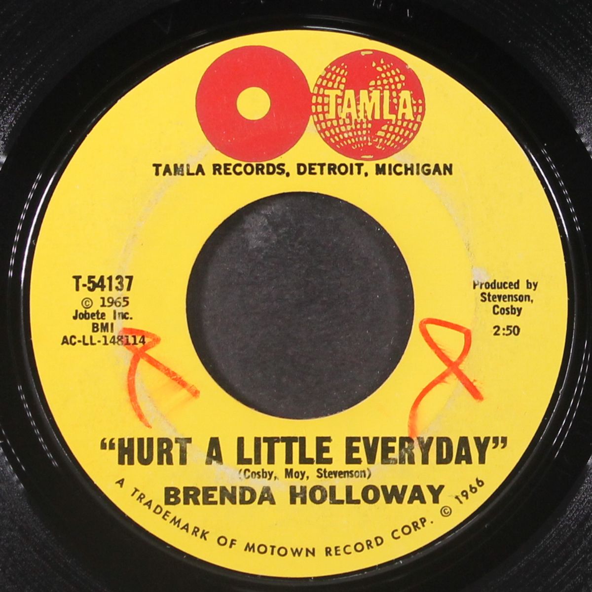 hurt a little every day / where were you by BRENDA HOLLOWAY