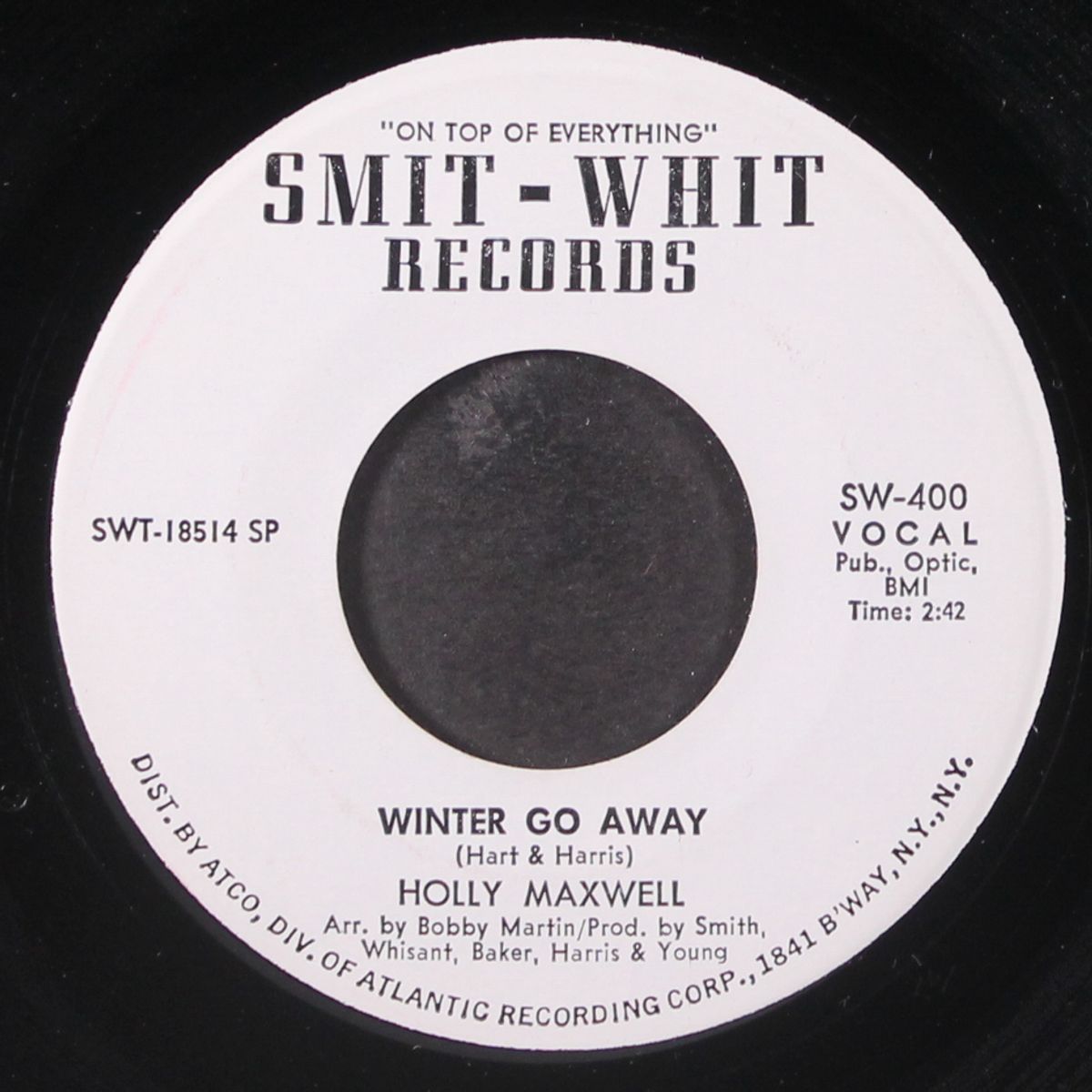 winter go away / never love again by HOLLY MAXWELL
