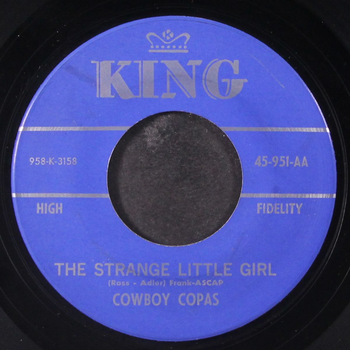 the strange little girl by COWBOY COPAS